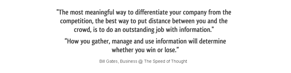 How do you handle information?